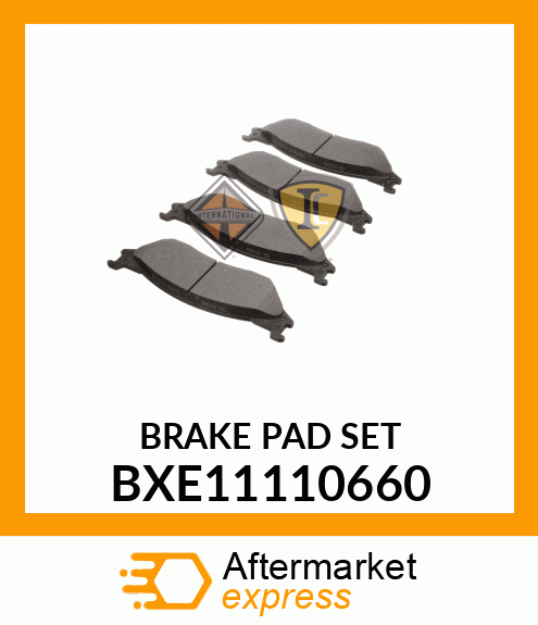 BRAKE_PAD_SET BXE11110660