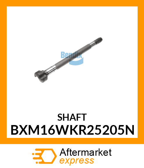 SHAFT BXM16WKR25205N