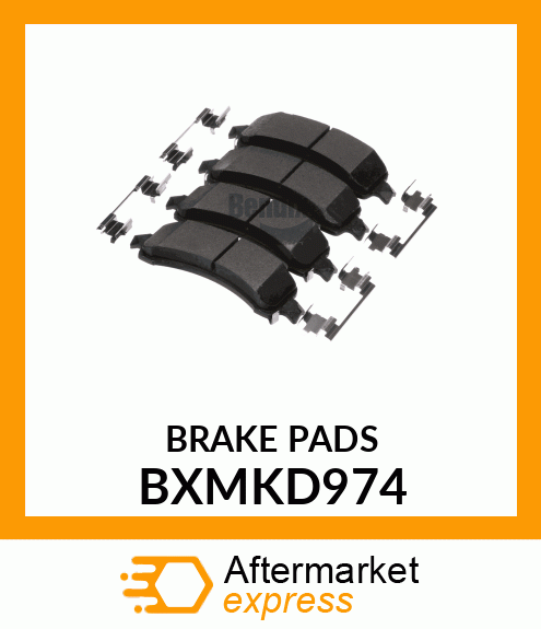 BRAKEPADS BXMKD974