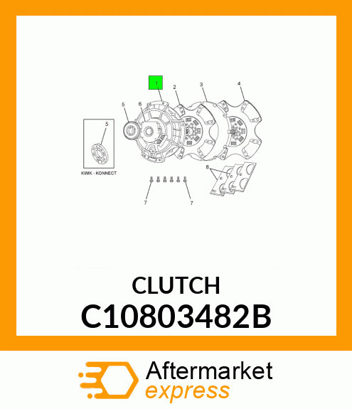 CLUTCH C10803482B