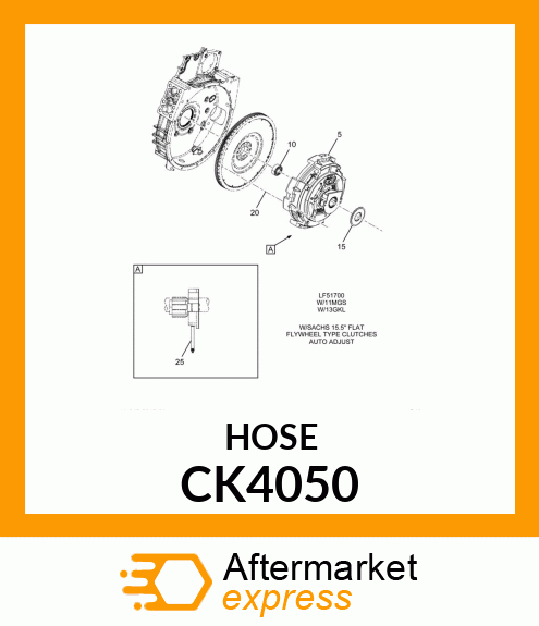 HOSE CK4050