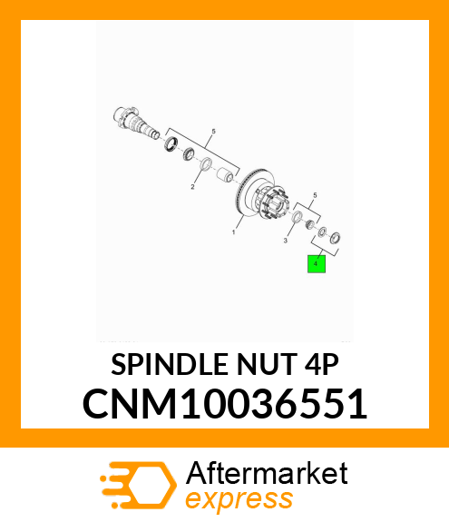 SPINDLE_NUT_4P_ CNM10036551