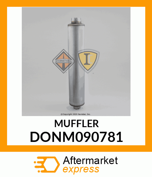 MUFFLER DONM090781