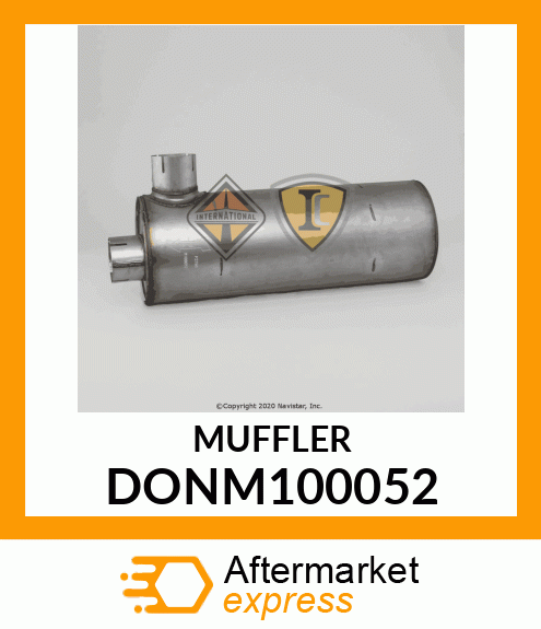 MUFFLER DONM100052