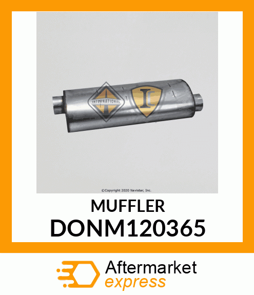 MUFFLER DONM120365