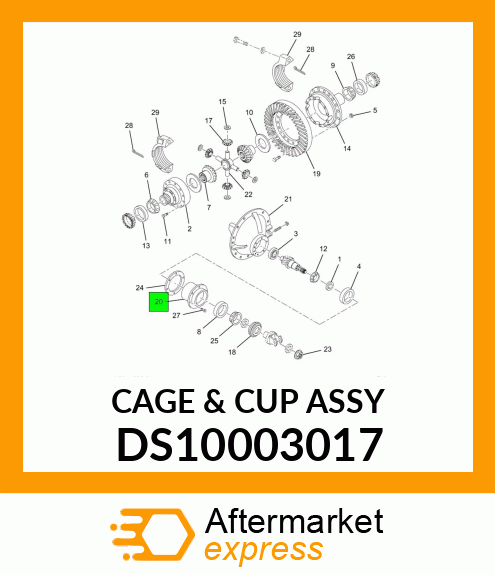 CAGE_&_CUP_ASSY DS10003017