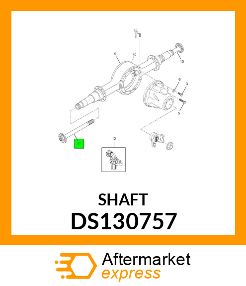 SHAFT DS130757