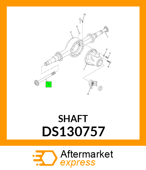 SHAFT DS130757