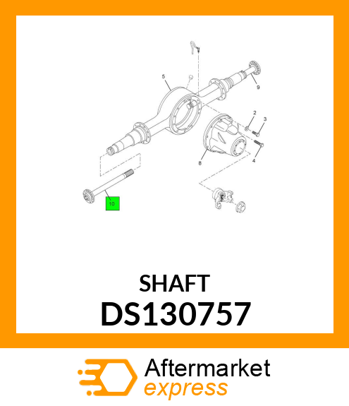 SHAFT DS130757