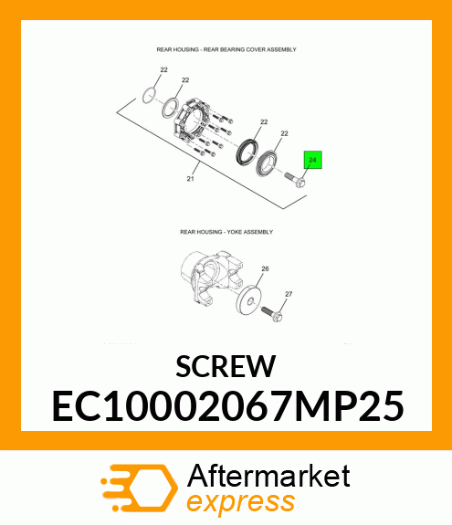 SCREW EC10002067MP25