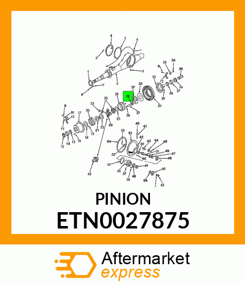 PINION ETN0027875