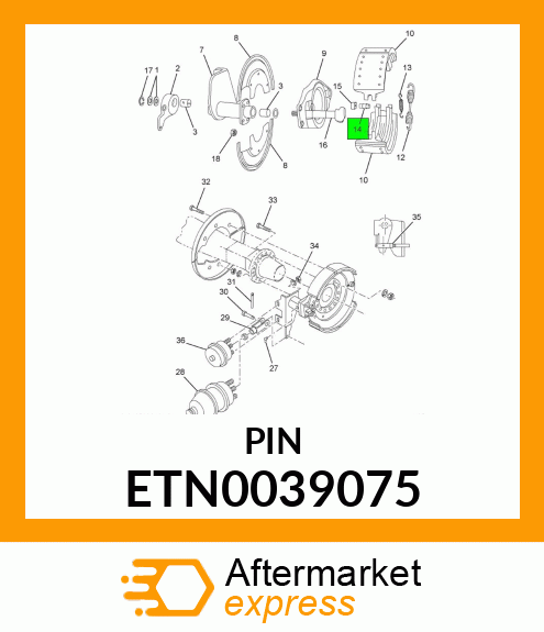 PIN ETN0039075