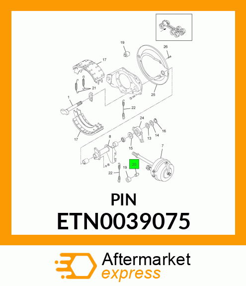 PIN ETN0039075