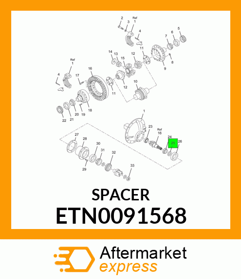 SPACER ETN0091568