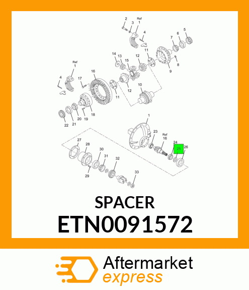 SPACER ETN0091572
