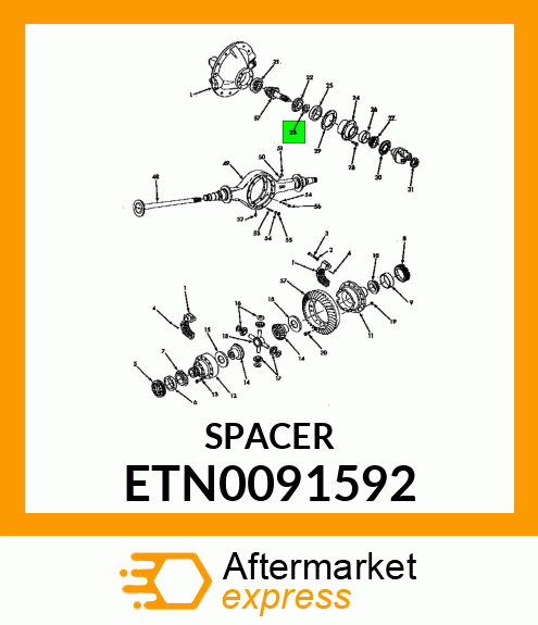 SPACER ETN0091592