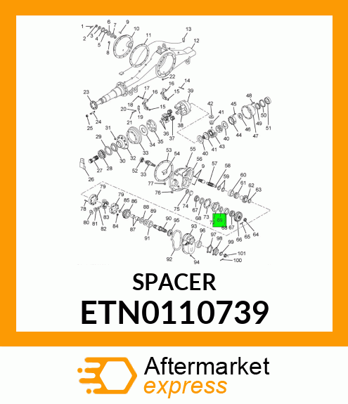 SPACER ETN0110739