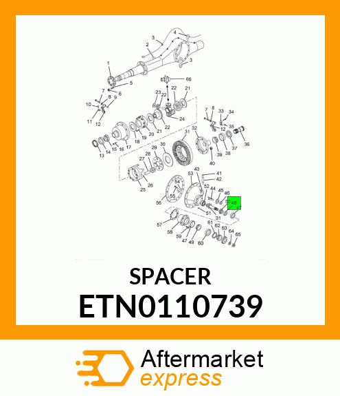 SPACER ETN0110739