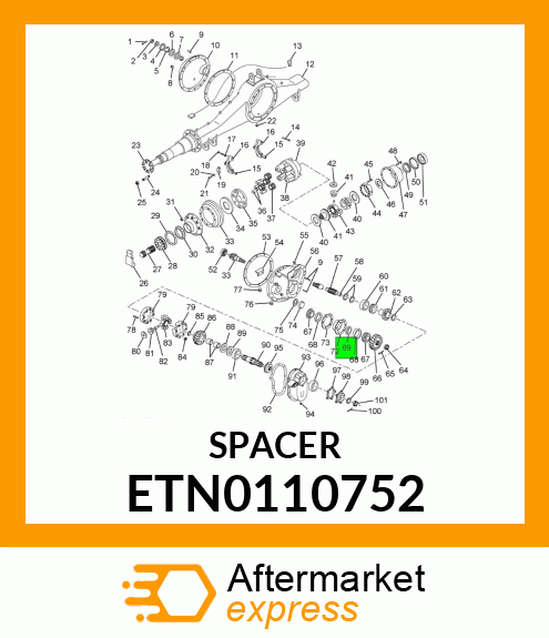 SPACER ETN0110752