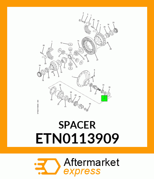 SPACER ETN0113909