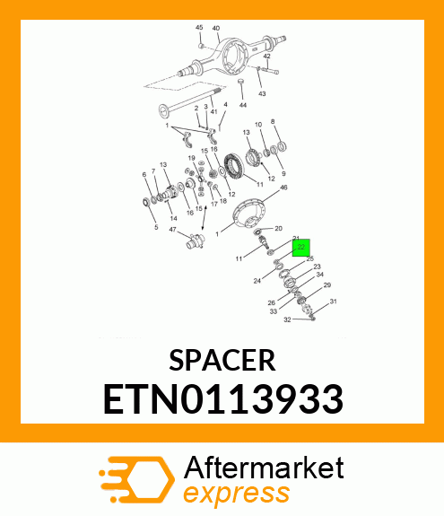 SPACER ETN0113933