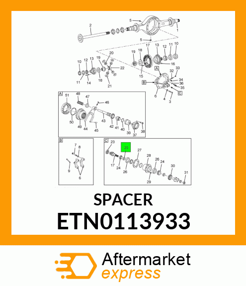 SPACER ETN0113933