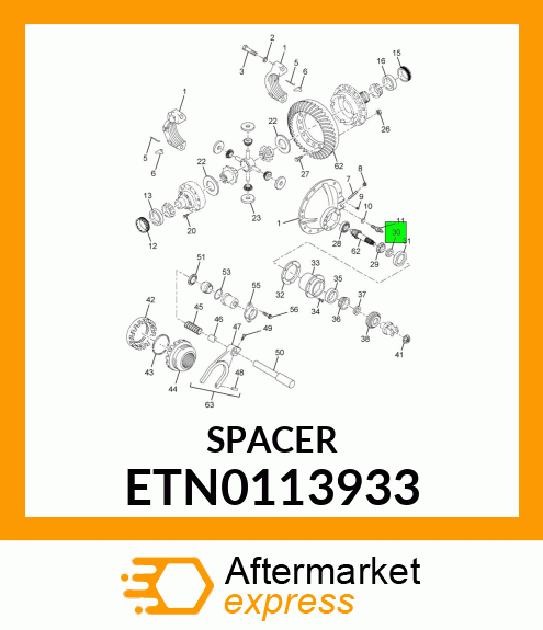 SPACER ETN0113933