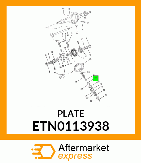 PLATE ETN0113938