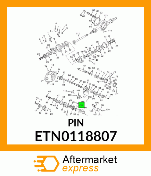 PIN ETN0118807