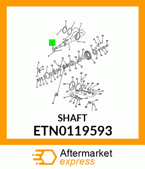 SHAFT ETN0119593