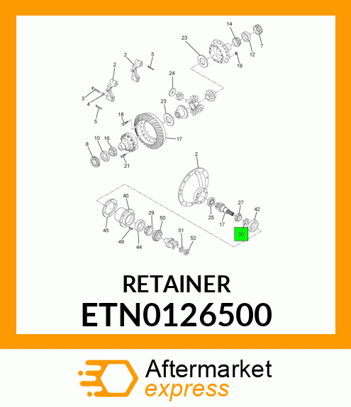 RETAINER ETN0126500