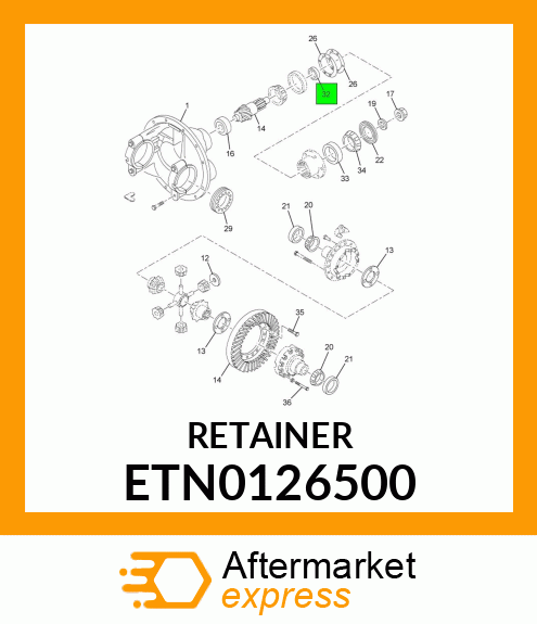 RETAINER ETN0126500