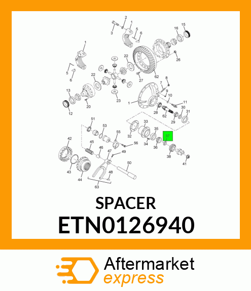 SPACER ETN0126940