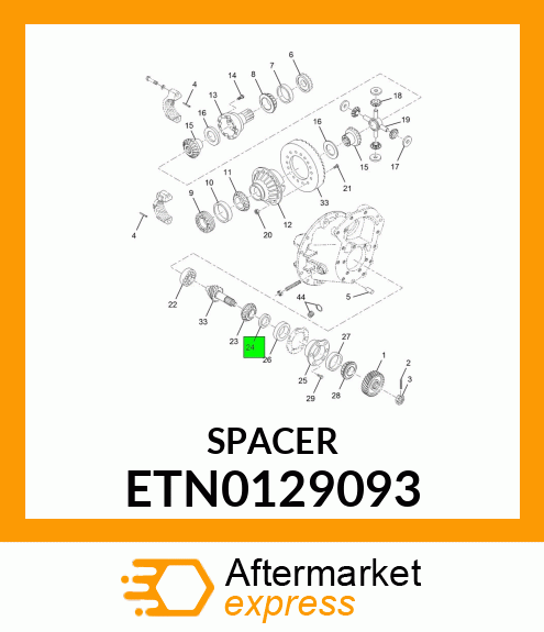 SPACER ETN0129093