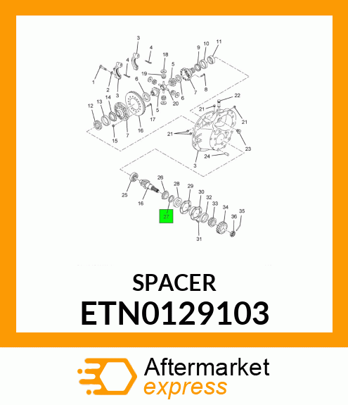 SPACER ETN0129103