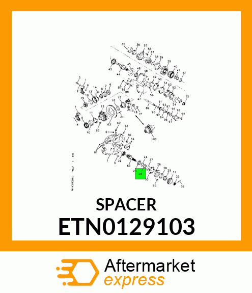 SPACER ETN0129103