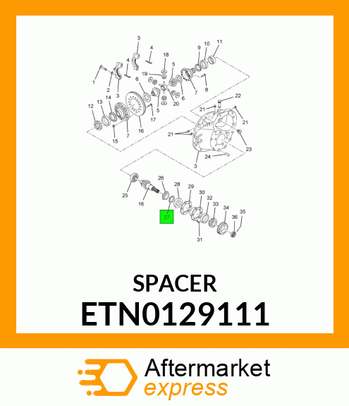 SPACER ETN0129111