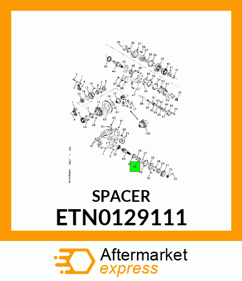 SPACER ETN0129111