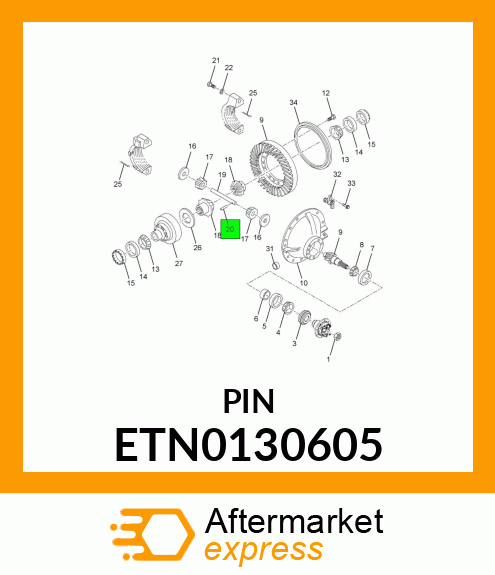 PIN ETN0130605