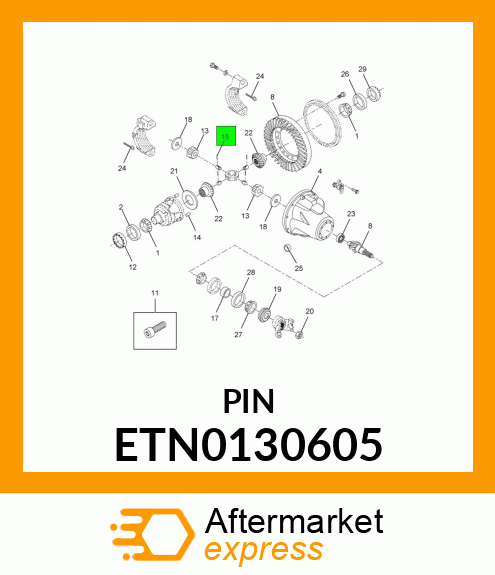 PIN ETN0130605