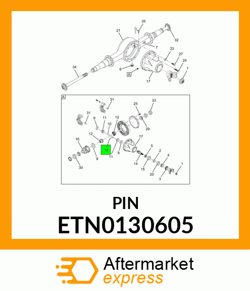 PIN ETN0130605