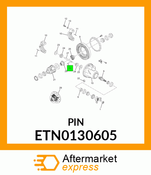 PIN ETN0130605