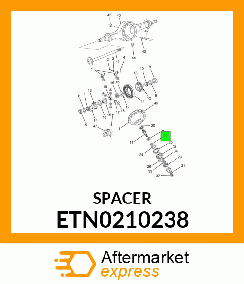 SPACER ETN0210238