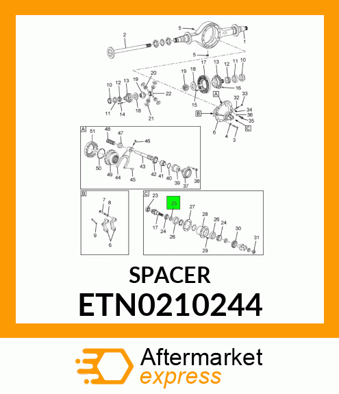 SPACER ETN0210244