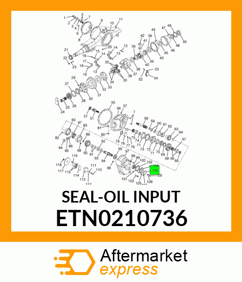 SEAL-OILINPUT ETN0210736