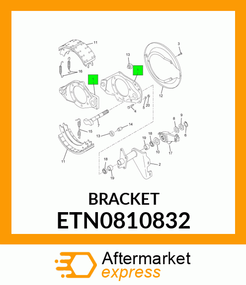 BRACKET ETN0810832