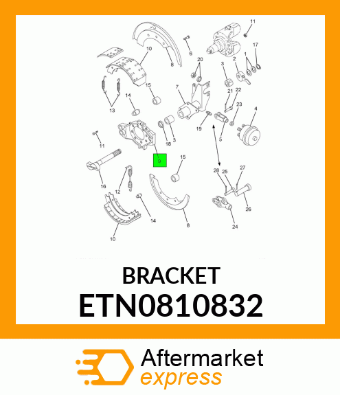 BRACKET ETN0810832