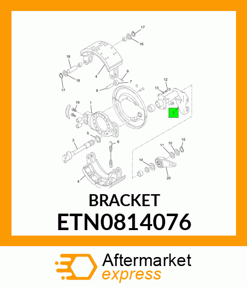 BRACKET ETN0814076