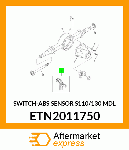 SWITCH-ABS SENSOR S110/130 MDL ETN2011750