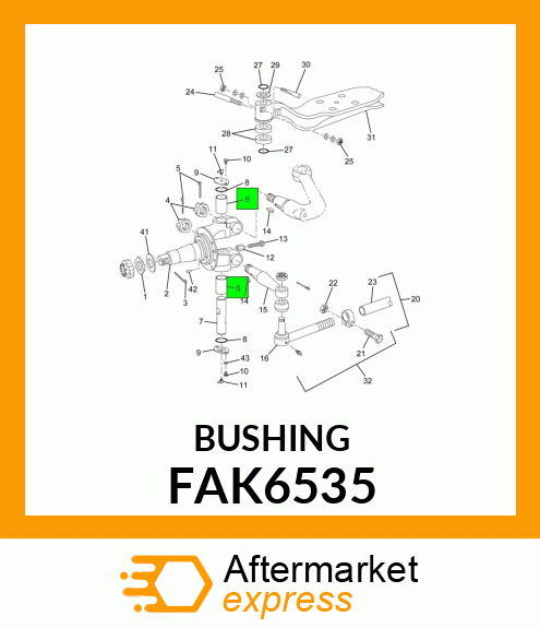 BUSHING FAK6535